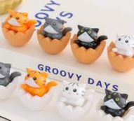 1pc Cat Shaped Random Art Decoration