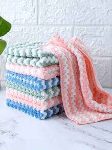 1pc Chevron Pattern Cleaning Rag