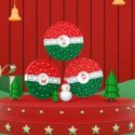 1pc Christmas Random Pattern Push Pop Bubble