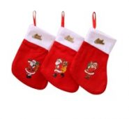 1pc Christmas Sock Shaped Random Decoration