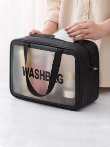 1pc Clear Makeup Bag