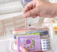 1pc Clear Pencil Bag