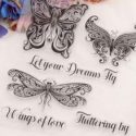 1pc Clear Silicone Stamp