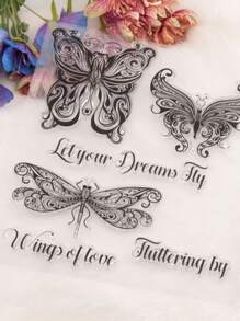 1pc Clear Silicone Stamp