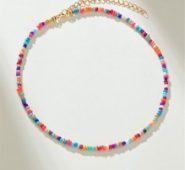 1pc Colorful Beaded Necklace