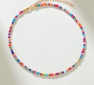 1pc Colorful Beaded Necklace