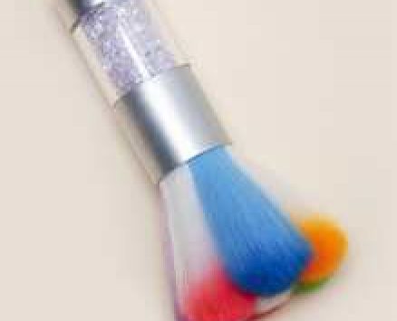 1pc Colorful Nail Cleaning Brush