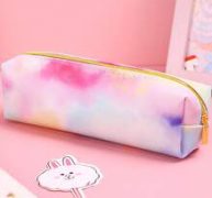 1pc Colorful Pencil Bag