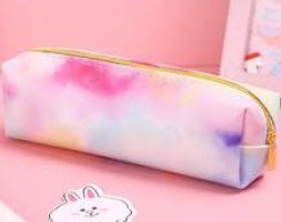1pc Colorful Pencil Bag