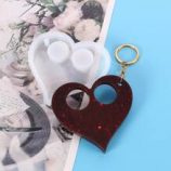 1pc DIY Heart Shaped Epoxy Mold