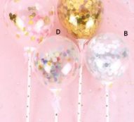 1pc Decorative Confetti Balloon