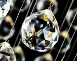 1pc Decorative Crystal Pendant