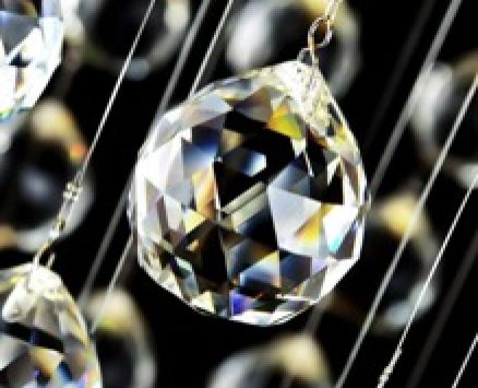 1pc Decorative Crystal Pendant