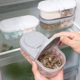 1pc Double Grid Food Container