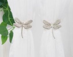 1pc Dragonfly Spring Curtain Tieback