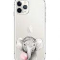 1pc Elephant Pattern iPhone Case