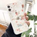 1pc Flower Print iPhone Case