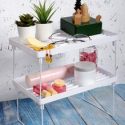 1pc Foldable Storage Rack