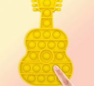 1pc Guitar Push Pop Bubble