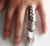 1pc Guys Hollow Out Design Ring