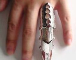 1pc Guys Hollow Out Design Ring