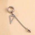 1pc Guys Triangle Charm Ear Cuff