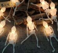 1pc Halloween Skull Bulb String Light