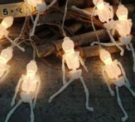 1pc Halloween Skull Bulb String Light