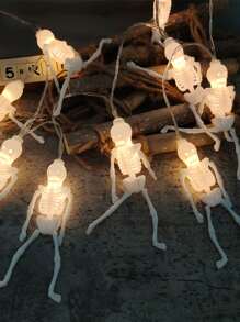 1pc Halloween Skull Bulb String Light