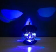 1pc Halloween Skull Shaped Decorative Light