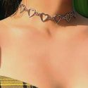 1pc Heart Linked Choker