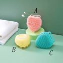 1pc Heart Shaped Bath Brush