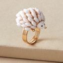 1pc Hedgehog Decor Ring