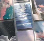 1pc Landscape Print Sticky Note