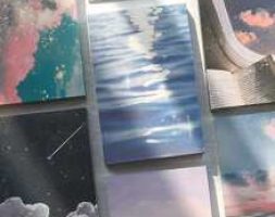 1pc Landscape Print Sticky Note