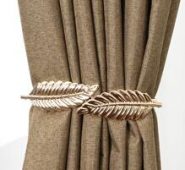 1pc Leaf Curtain Tieback