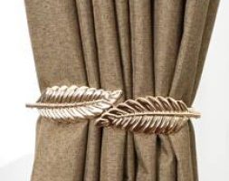 1pc Leaf Curtain Tieback