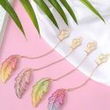 1pc Leaf Pendant Random Bookmark