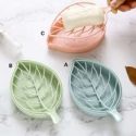 1pc Leaf Shaped Soap Box