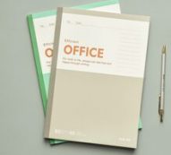 1pc Letter Graphic Cover Random Notebook