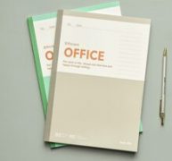 1pc Letter Graphic Cover Random Notebook