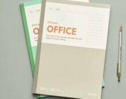 1pc Letter Graphic Cover Random Notebook