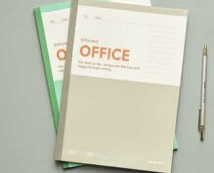 1pc Letter Graphic Cover Random Notebook