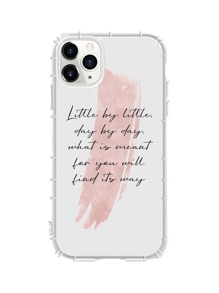 1pc Letter Graphic iPhone Case