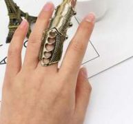 1pc Long Sharp Finger Joint Ring
