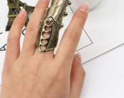1pc Long Sharp Finger Joint Ring