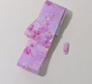 1pc Marble Pattern Nail Art Sticker