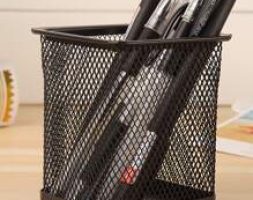 1pc Metal Pen Holder