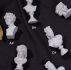 1pc Mini Sculpture Decorative Object