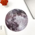 1pc Moon Print Mouse Pad